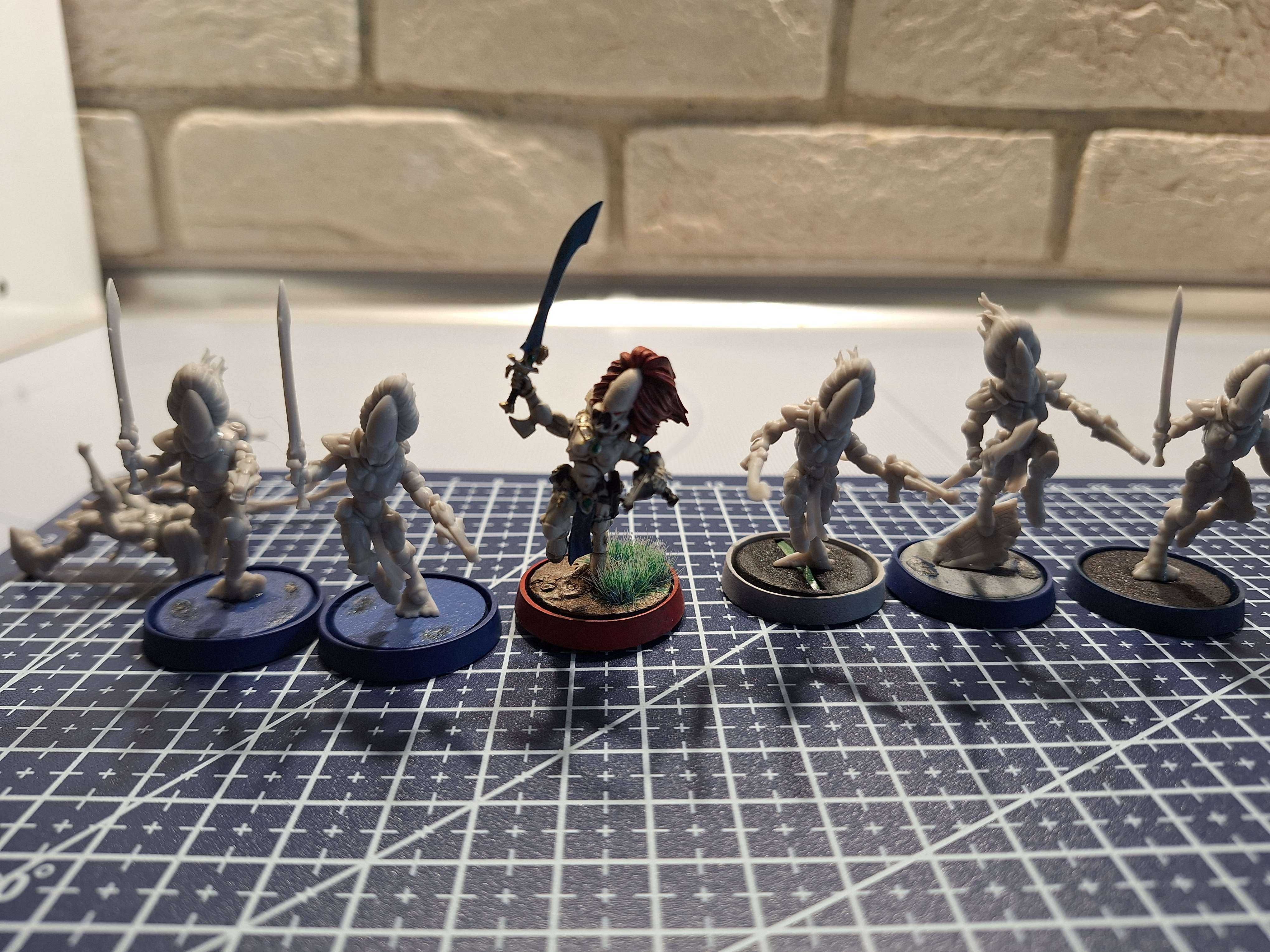 Figurki i bitsy do Warhammera oraz innych gier bitewnych - Druk 3d