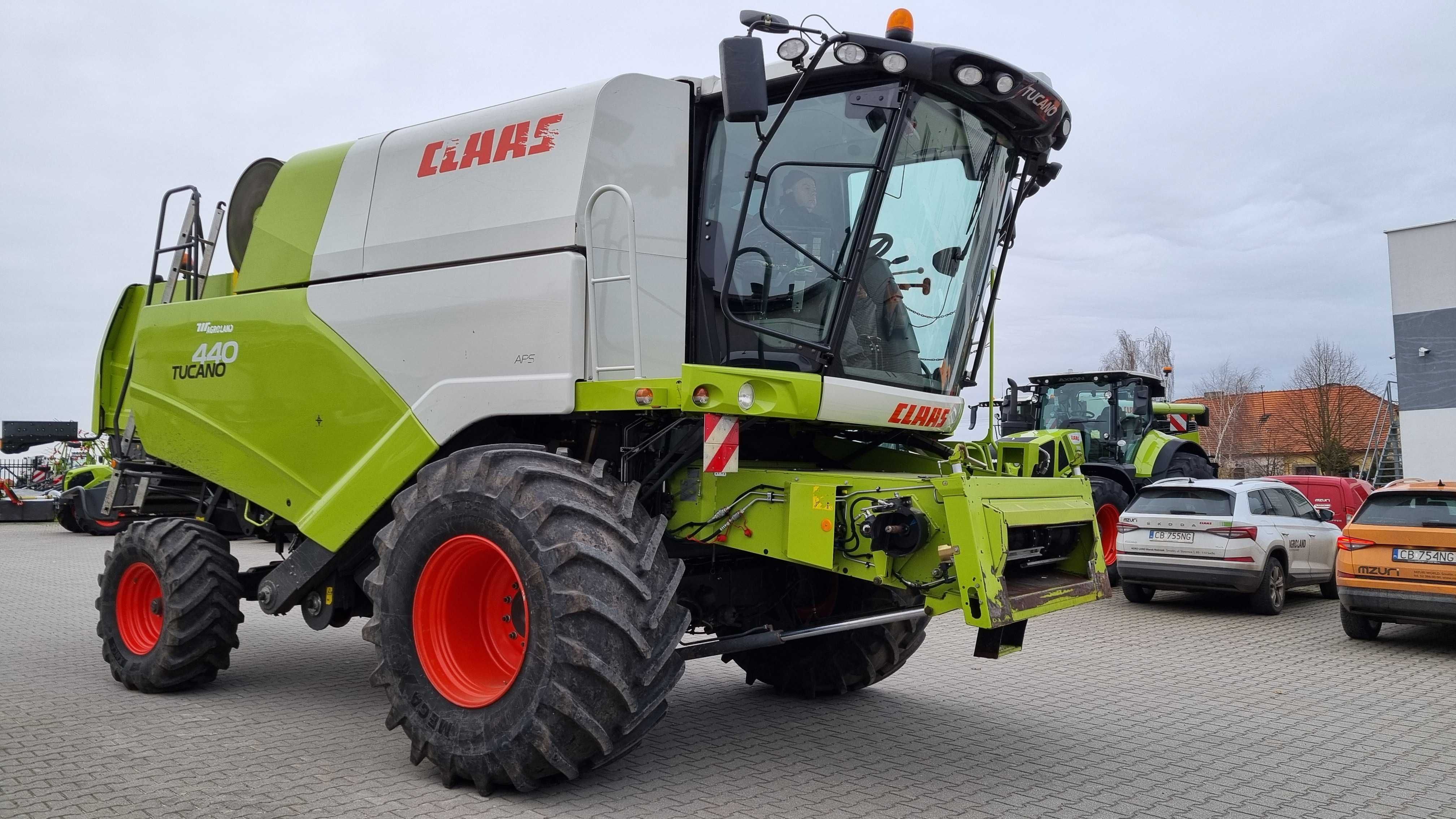 Kombajn zbożowy CLAAS TUCANO 440 rok 2019 stan bdb