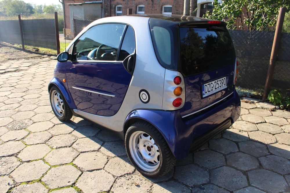 Smart 0.8 CDI 2000r. Diesel, automat, panoramiczny dach, wspomaganie