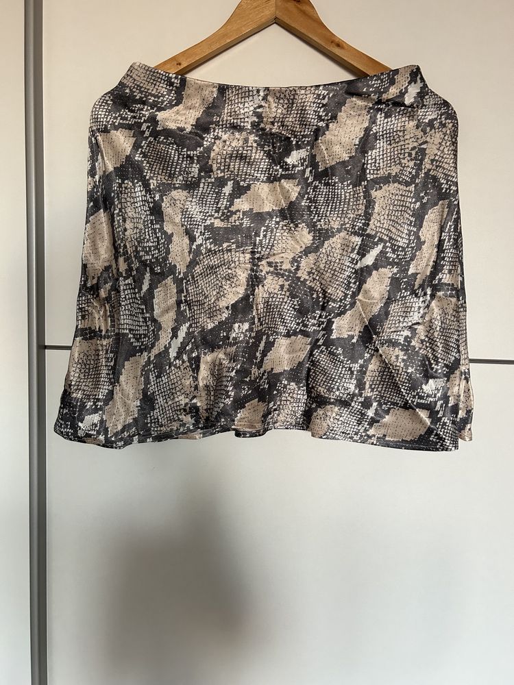 Spódnica wzór skóry węża r. S H&M