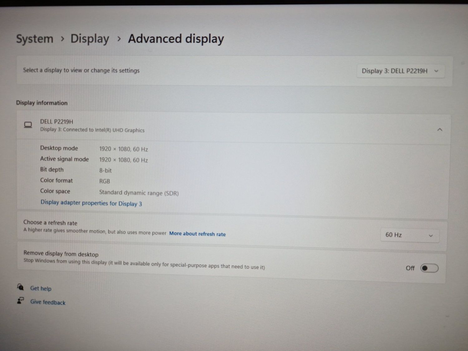 2 Monitores Dell P2219H 21.5" como novos