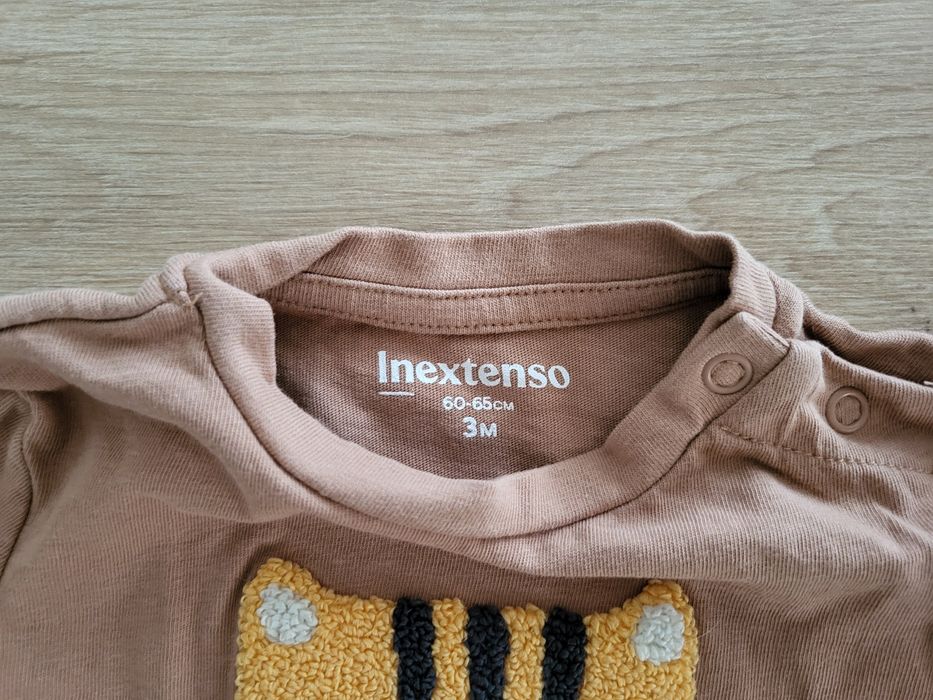 Bluza niemowlęca + longsleeve roz. 62