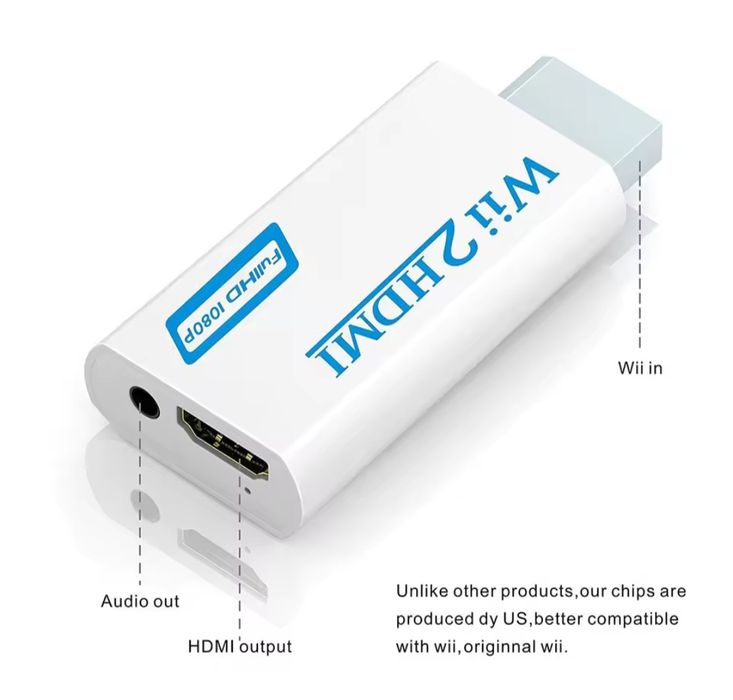 Conversores HDMI para Nintendo Wii
