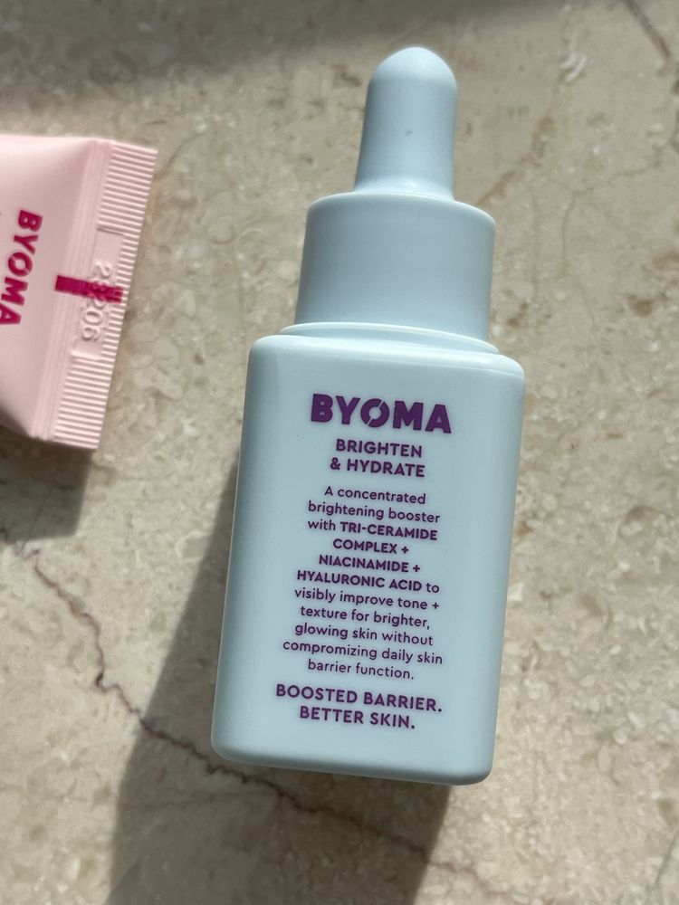 Byoma набір mini brightening duo set