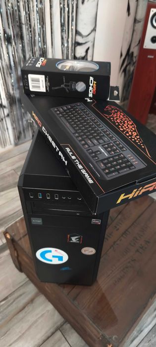 Komputer gamingowy - AMD Ryzen 5, GeForce GTX 1050 Ti