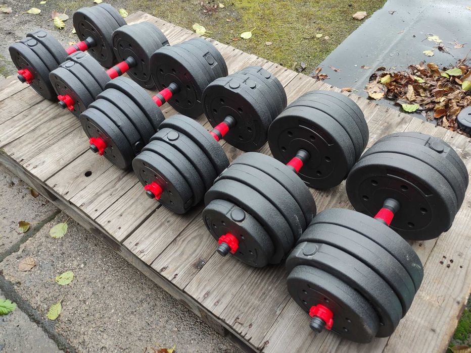 Zestaw Hantli Hantle regulowane 2x20kg 2x15kg 2x10kg w sumie90kg 300zł