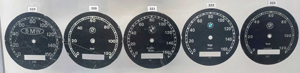 Tarcze licznika, cyferblaty M-72, BMW, DKW, NSU, IŻ-56 i inne (wybór)