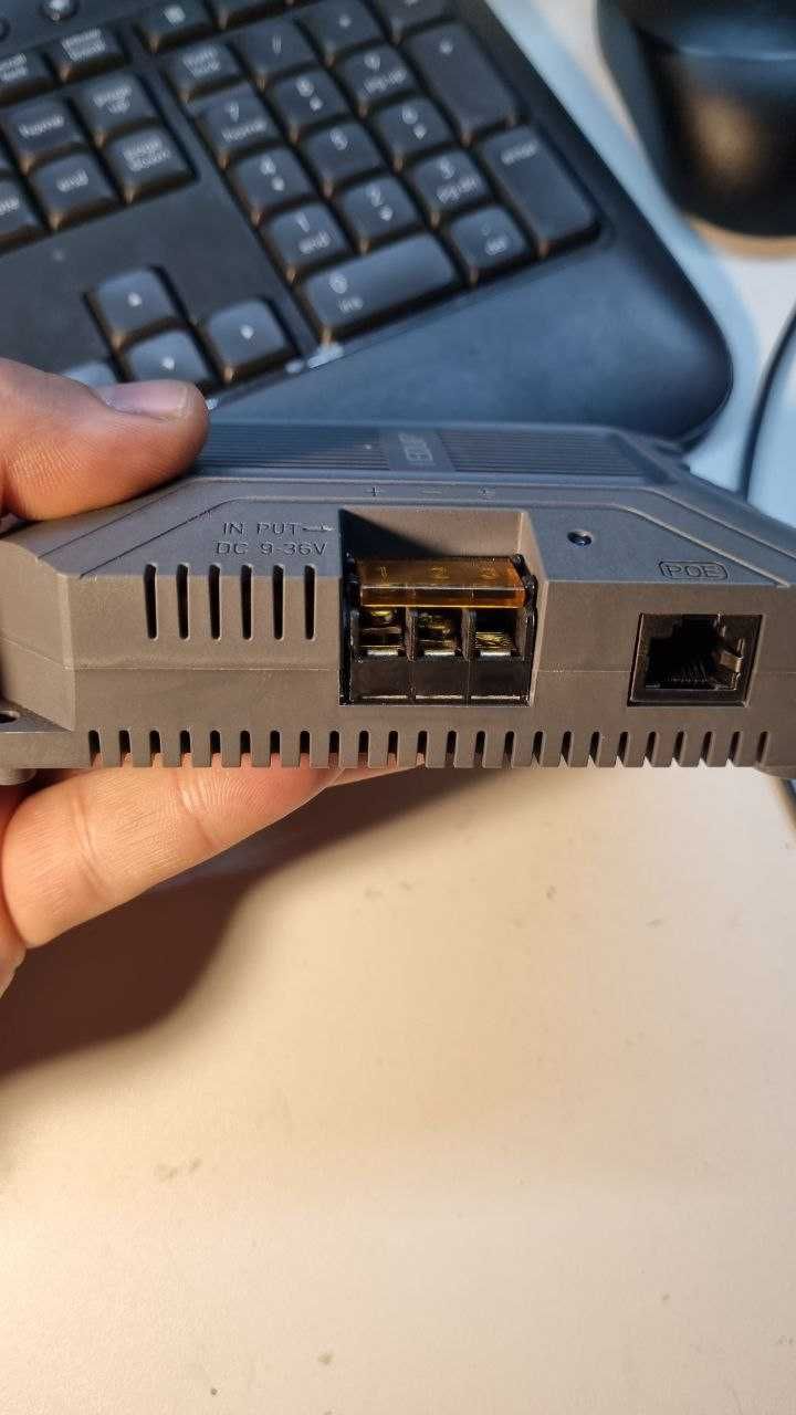 POE інжектор EDUP EP-SK0075 10/100/1000Mbps 150W 3в1 для StarLink Gen3