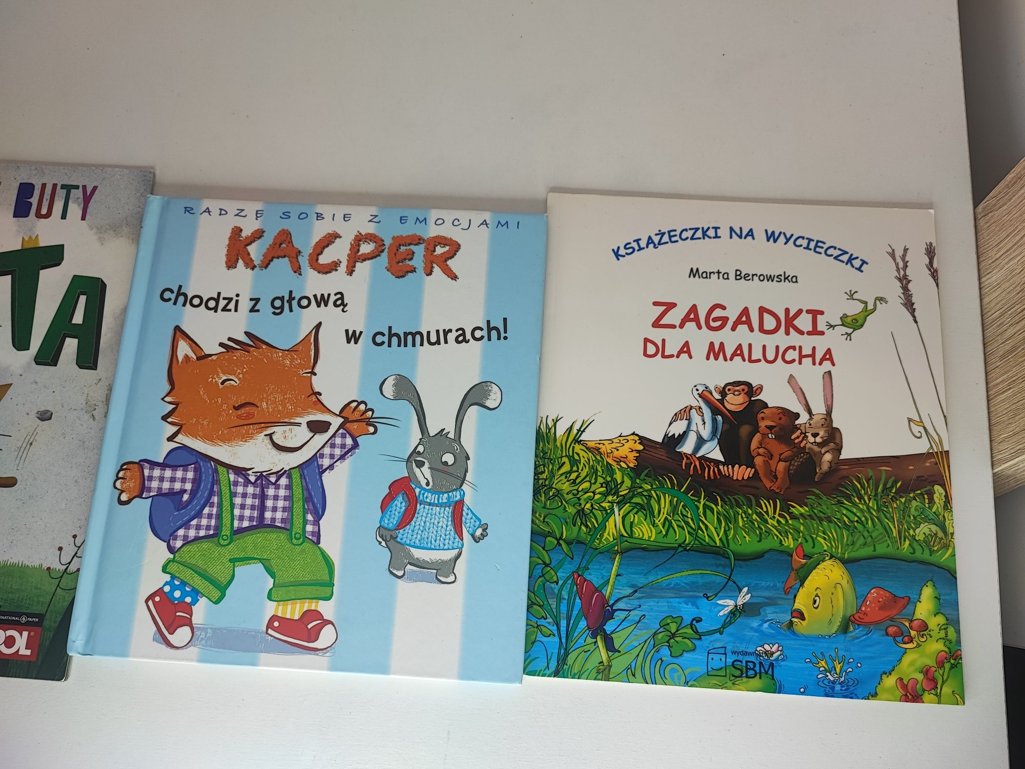 Mix książeczek dla dzieci, Zagadki, Kacper, plus gratis