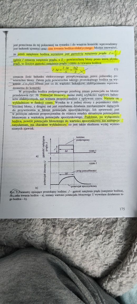 Wybrane ćwiczenia laboratoryjne z biofizyki