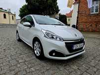 Zamiana Peugeot 208 Lift BiałaPerłaLedyNaviTabletParktronicAlu!