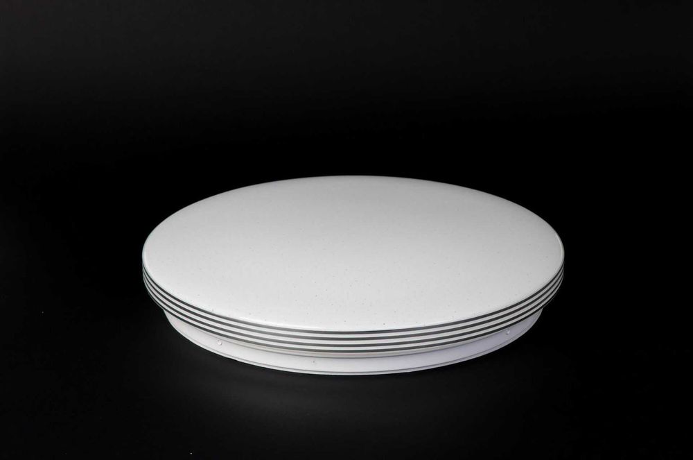 Люстра "Срібло" 24-90W – стельовий LED світильник із пультом