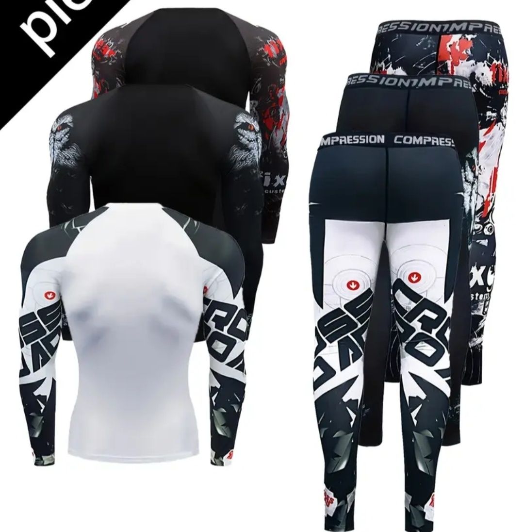 Zestaw rashguard męski