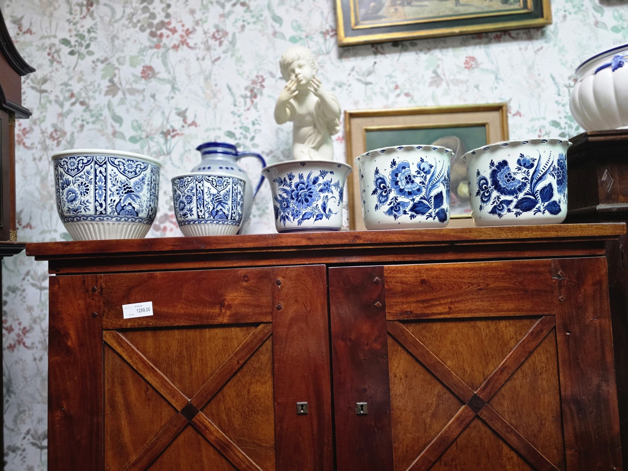 Donica Delft osłonka #1902 Stylowy Węgrów