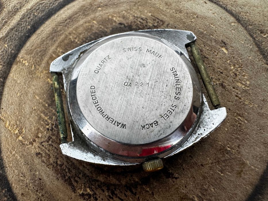 zegarek męski - Eklora Quartz - na części