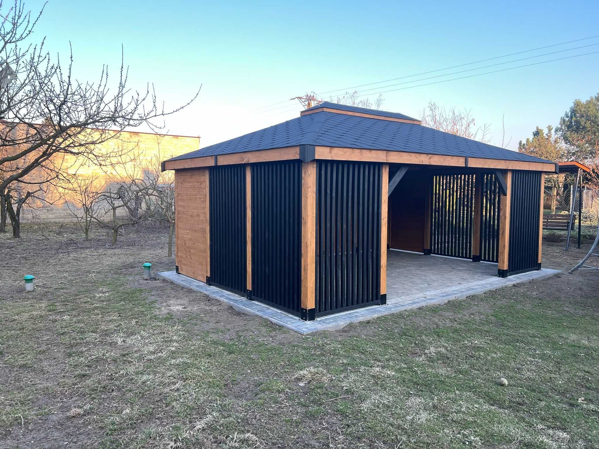 Altana altanka ogrodowa drewniana ,,Barcelona" 6x4m Hit !!!