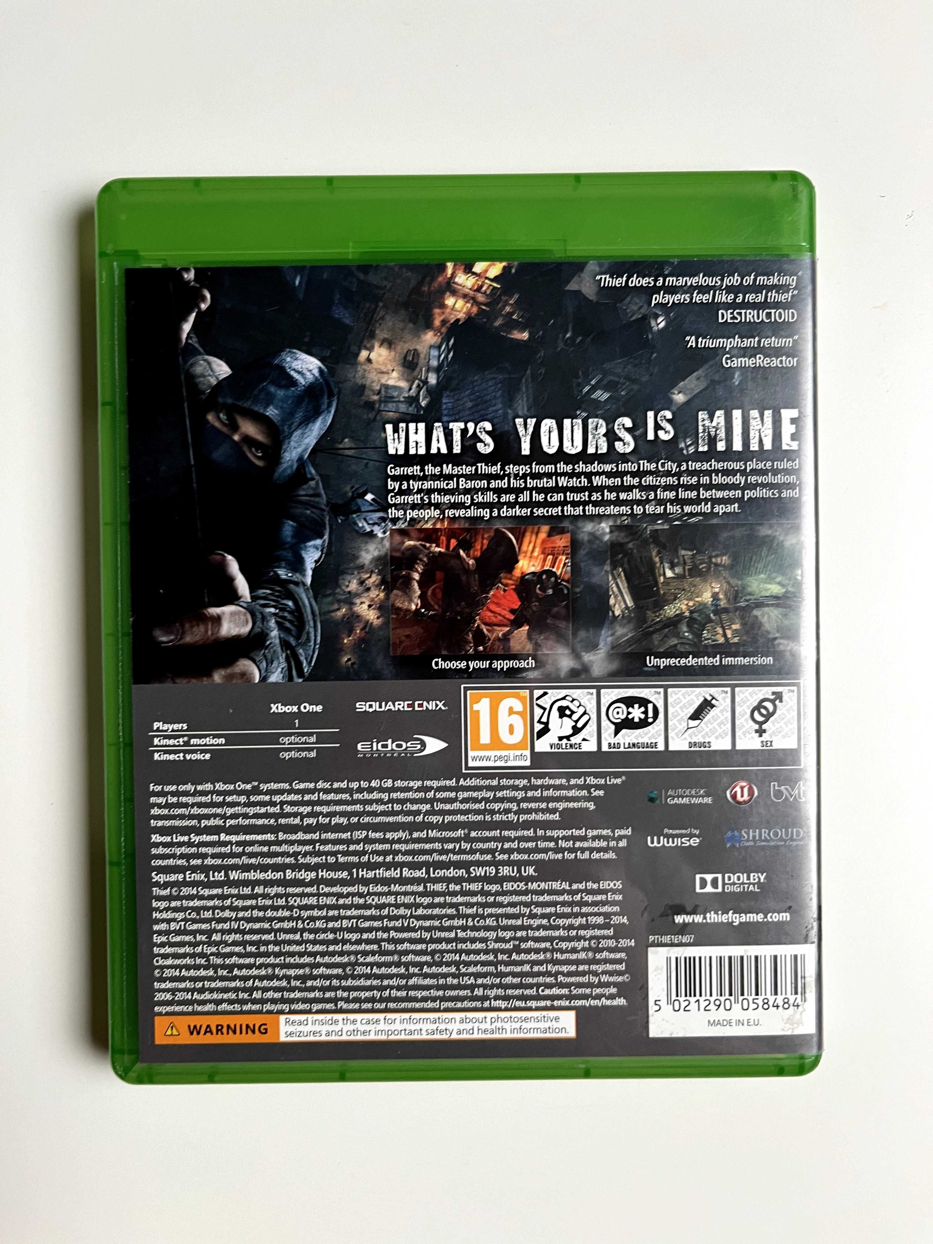 Thief - gra na Xbox One