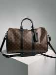 Torebka Louis Vuitton Keepall Bandouliere Brown Canvas