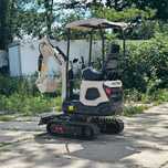 Minikoparka MEYER EX12K | Silnik Kubota | Rozsuwane gąsienice | 1200kg