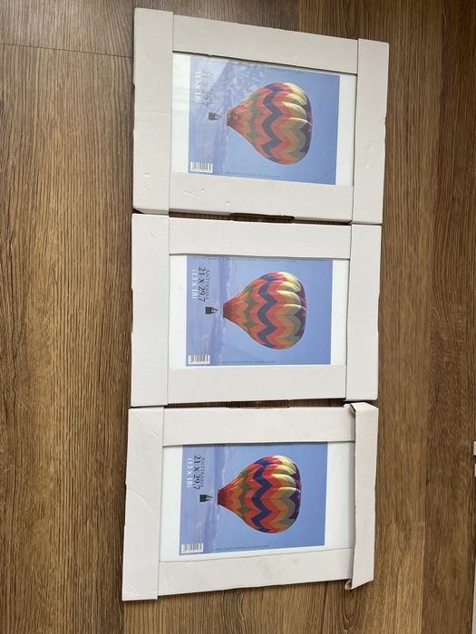 Zestaw trzech antyram 21x29,7