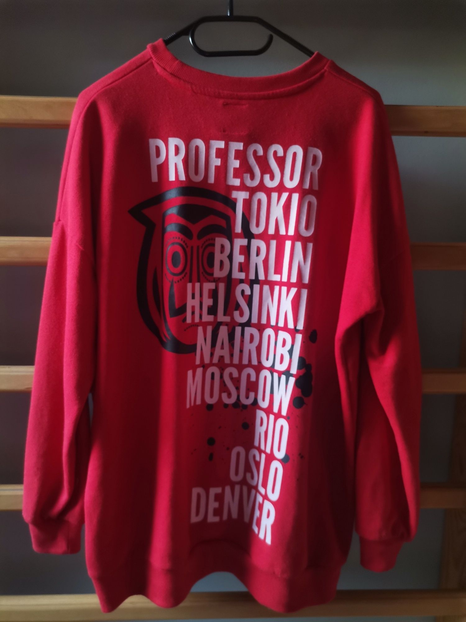 Czerwona bluza - dom z papieru - la casa de papel