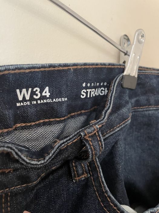 Calcões de ganga escuros homem