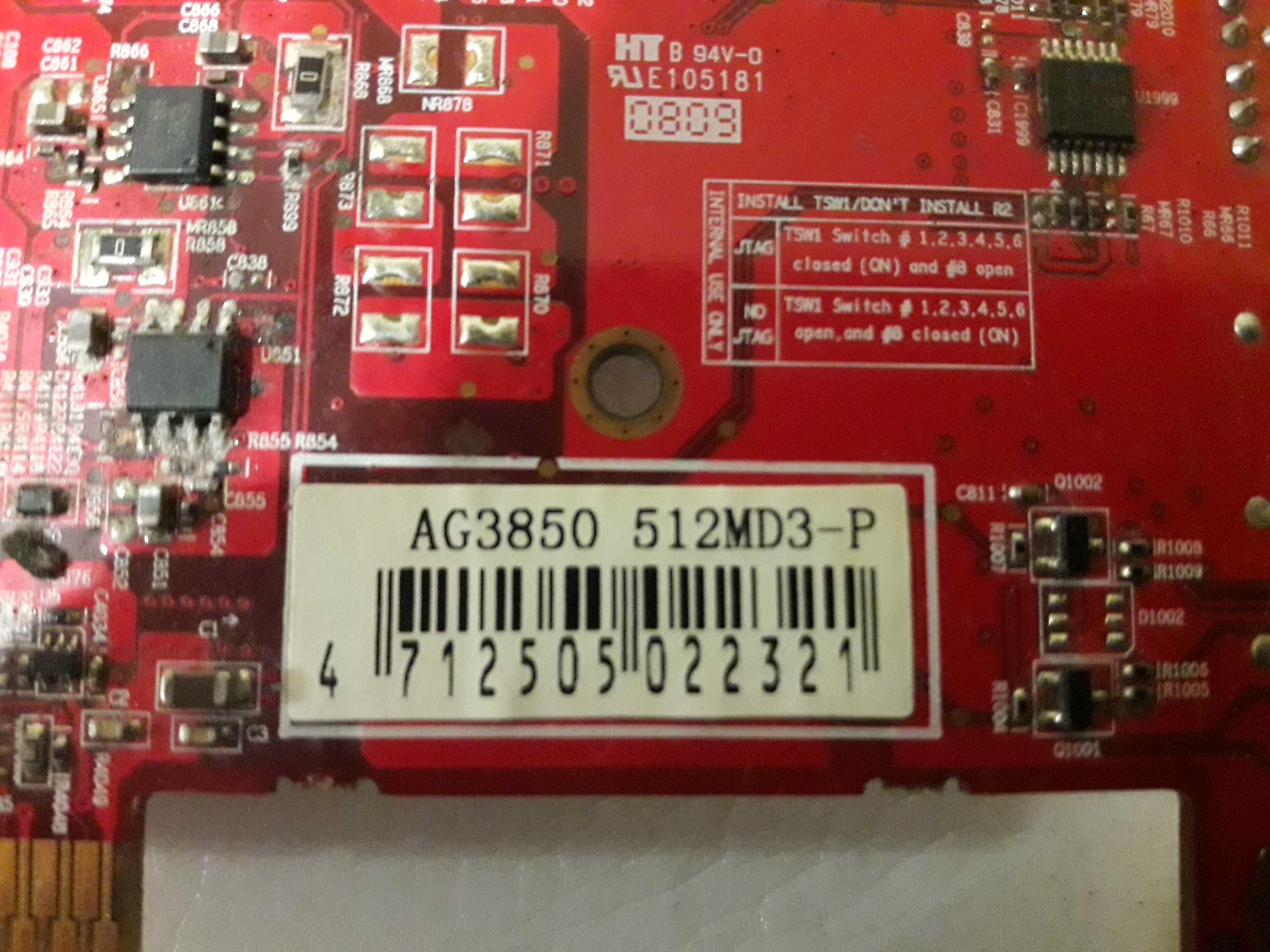 Топовая AGP видеокарта PowerColor AG3850 512MD3-P
