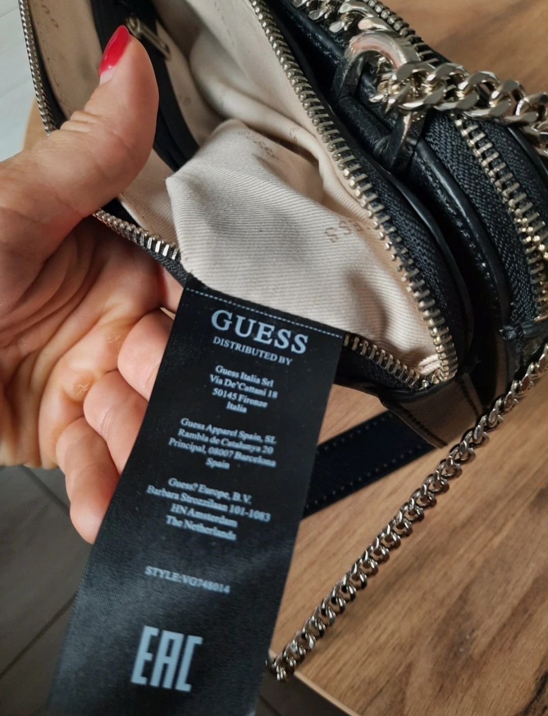 Torebka GUESS Model:EV718014 black