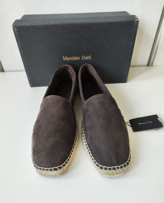 Massimo Dutti чоловічі сліпони еспадрильї із нубуку