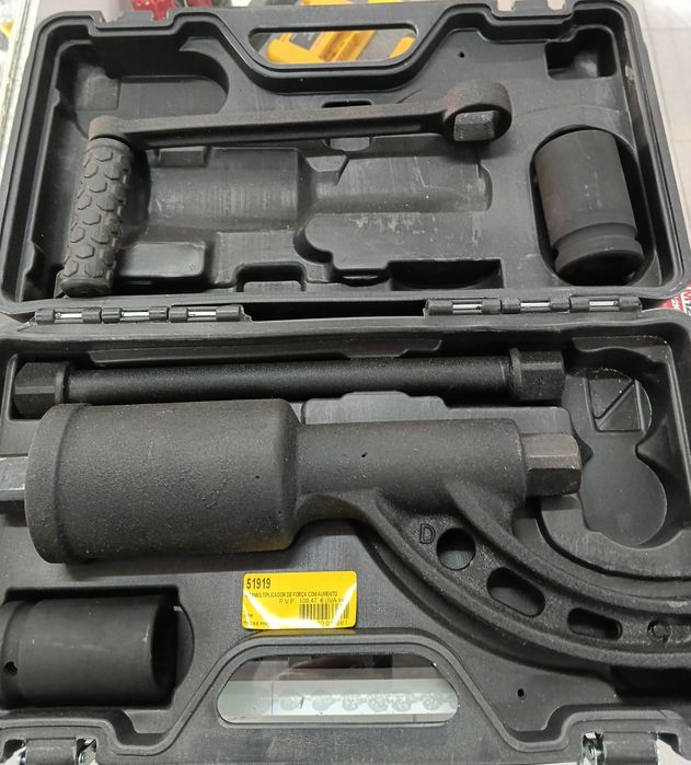 Desmultiplicador de força com aumento