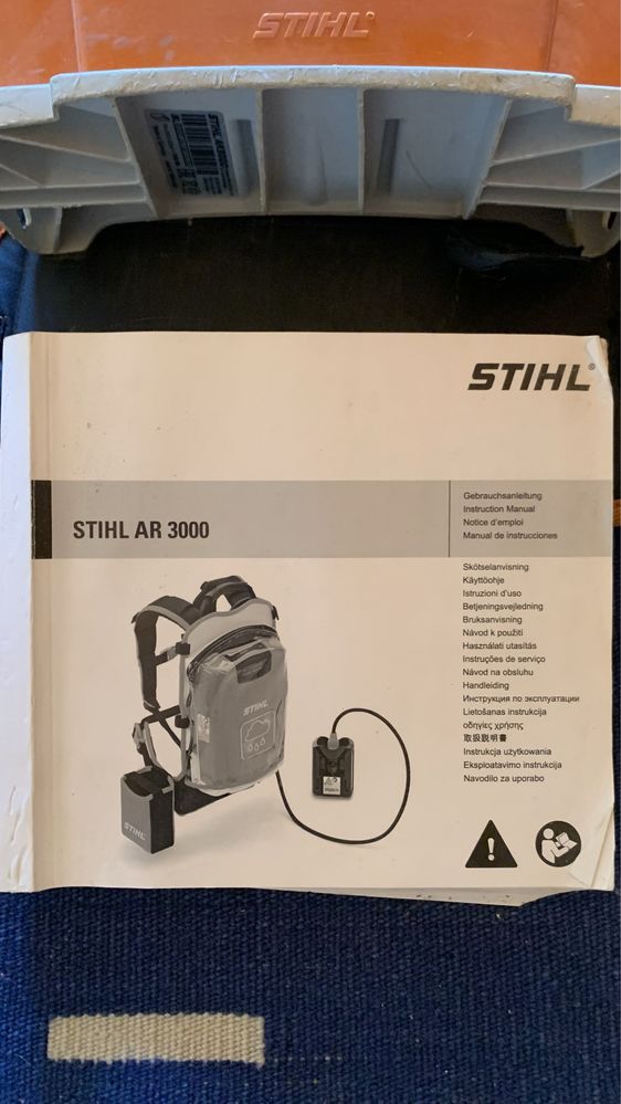Soprador STIHL BGA 100 + bateria de mochila AR 3000 L