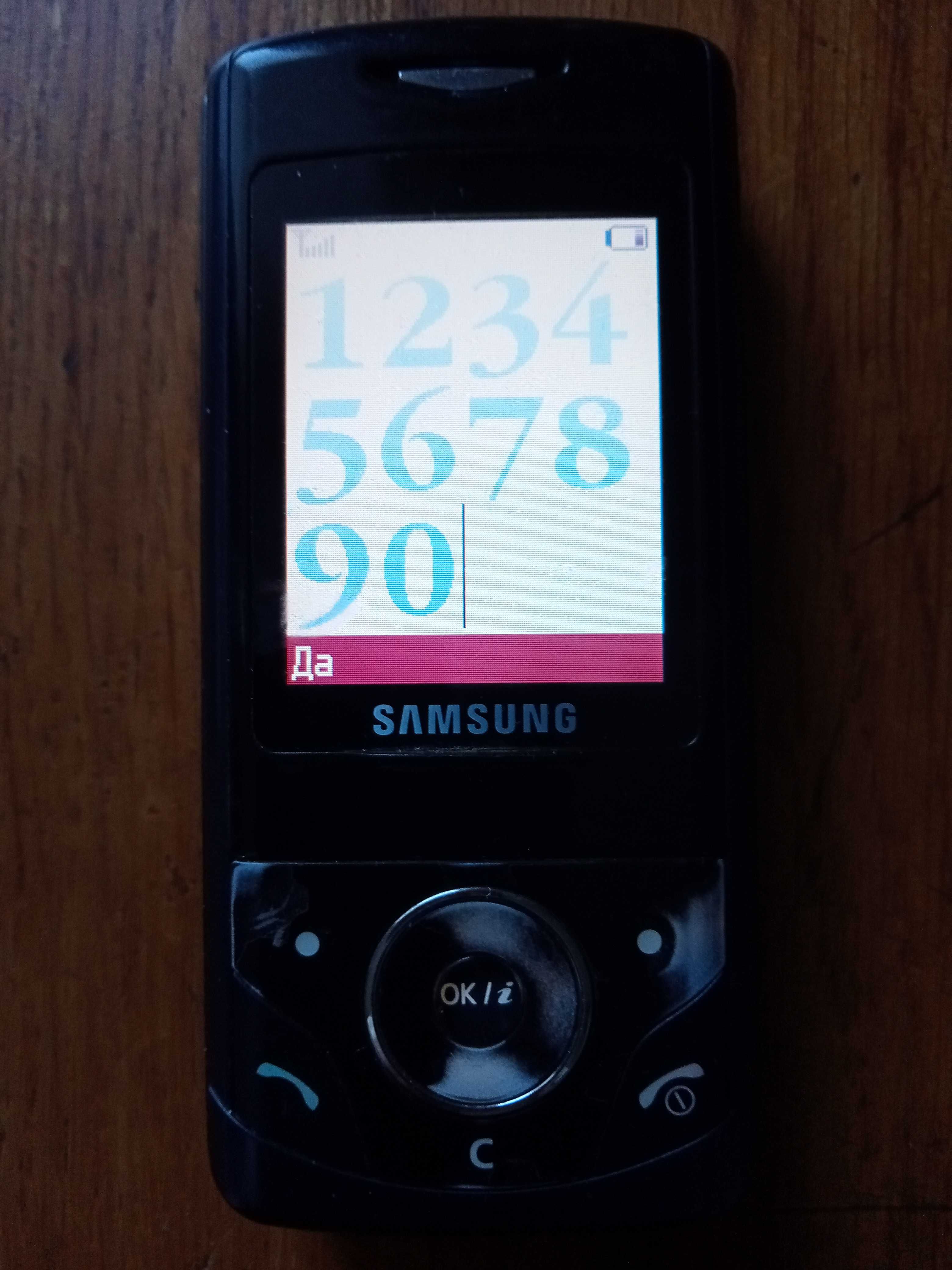 Мобільний телефон Samsung SGH-520 Agua Black