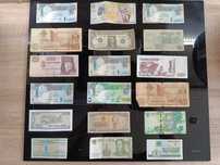 Banknoty z różnych Państw 18 szt.