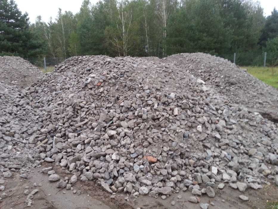 Beton kruszony, kruszywo betonowe, kruszonka betonowa, wywrotka 3,5 t