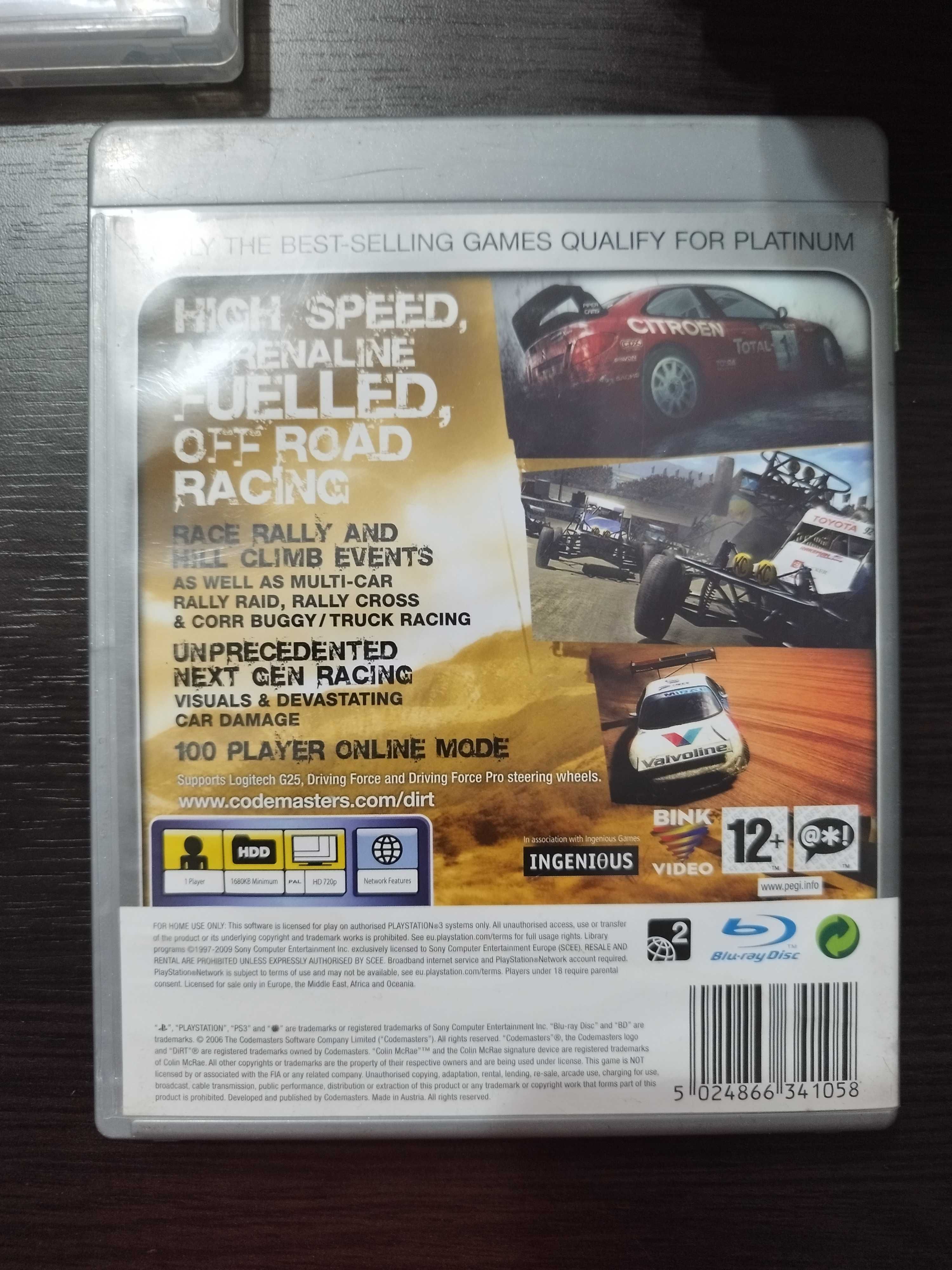 Colin McRae. DiRT PS3