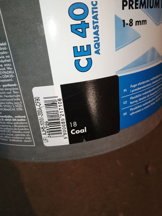 Fuga Ceresit czarna coal