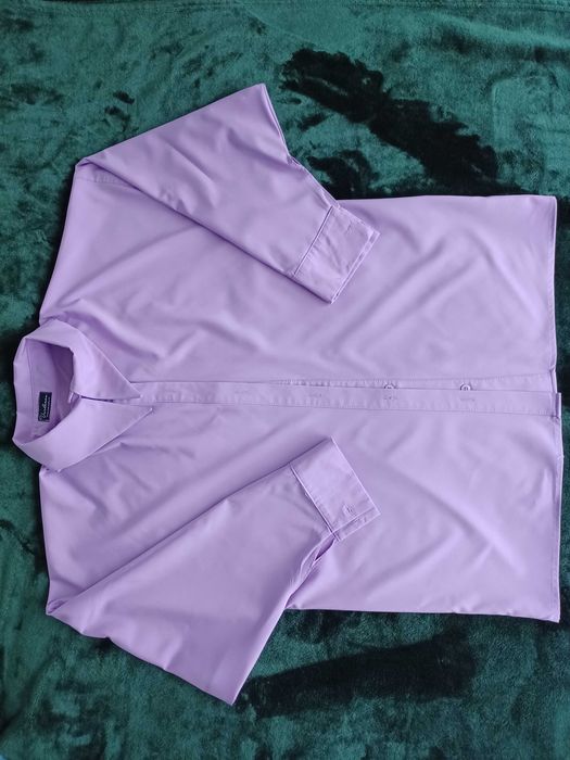 Fioletowa koszula oversize Varlesca