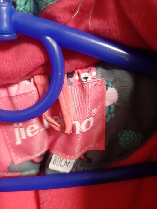 Комбинезон зима. Новый. Одевали 3 раза. Размер 80+6.