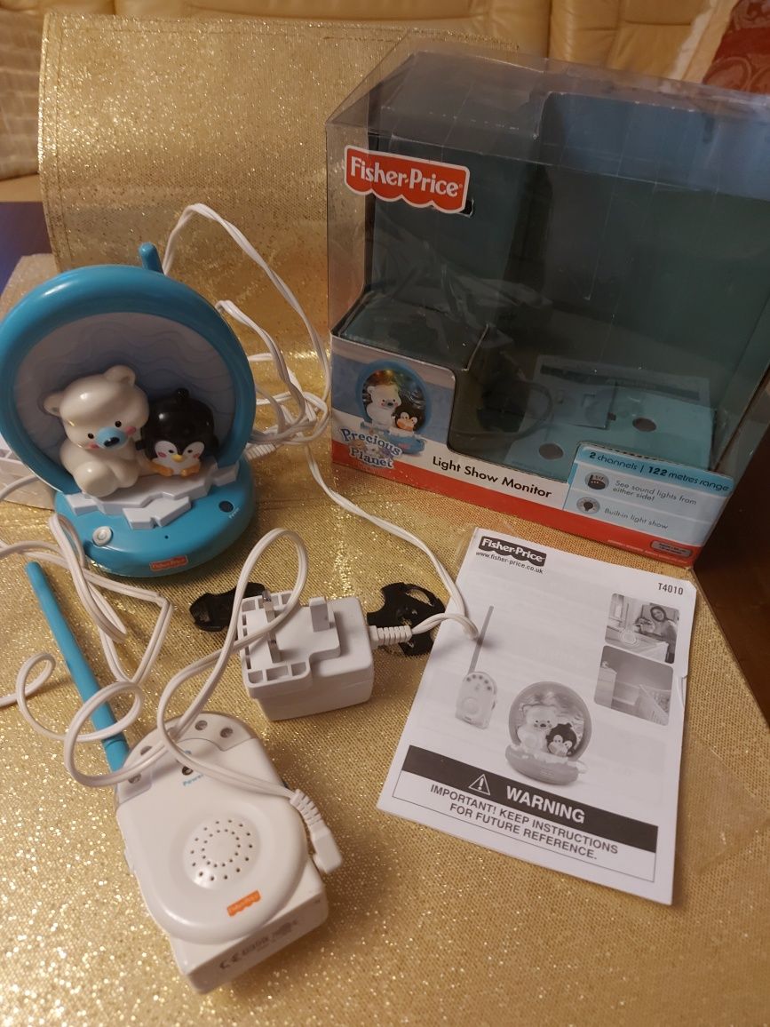 Baby monitor Fisher Price światło i dźwięk Precious Planet NOWY