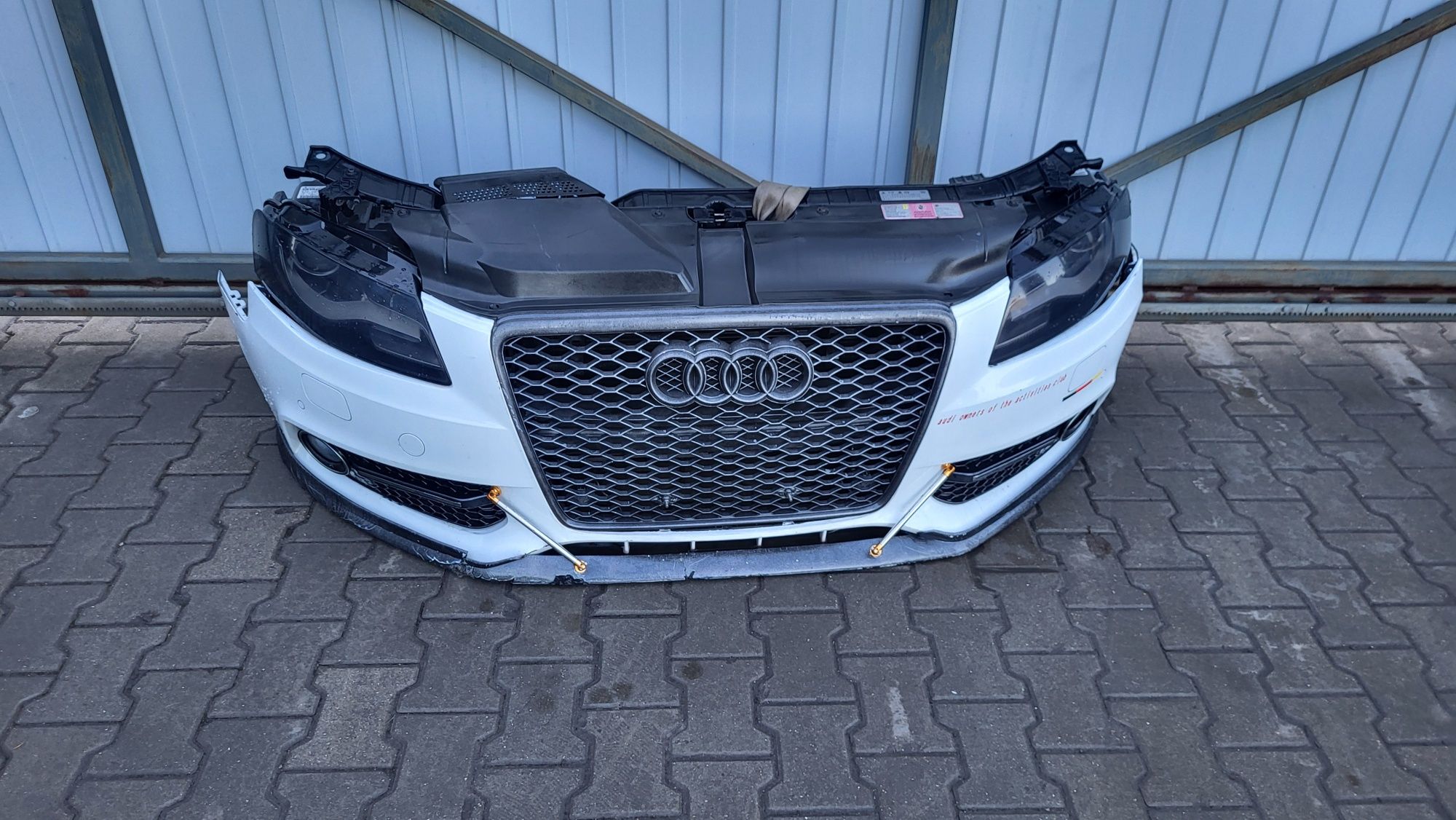 Przód audi a4 b8 xenon tuning wzmocnienie spryskiwacz