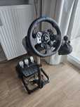 Kierownica Logitech g923 (PS5) + Stojak + Shifter