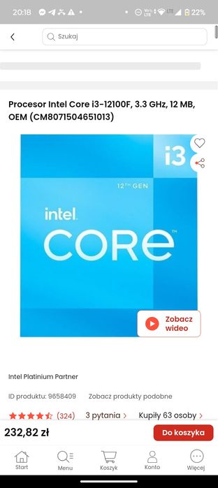 B760 + i3 12100 + 16ram + fera 5