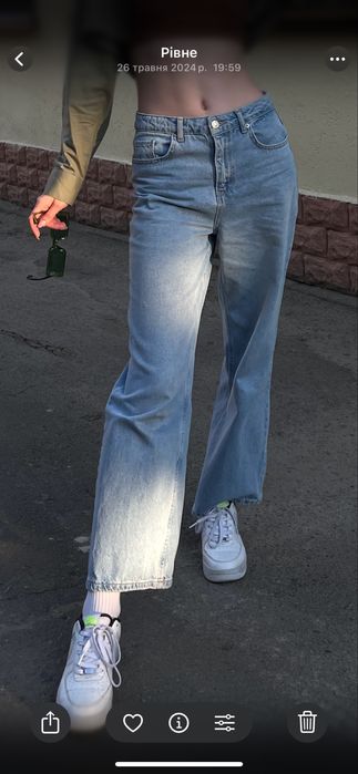 Ждинси, штани блакитні