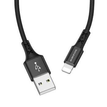 Kabel BX20 Enjoy - USB na Lightning - 2A 1 metr czarny
