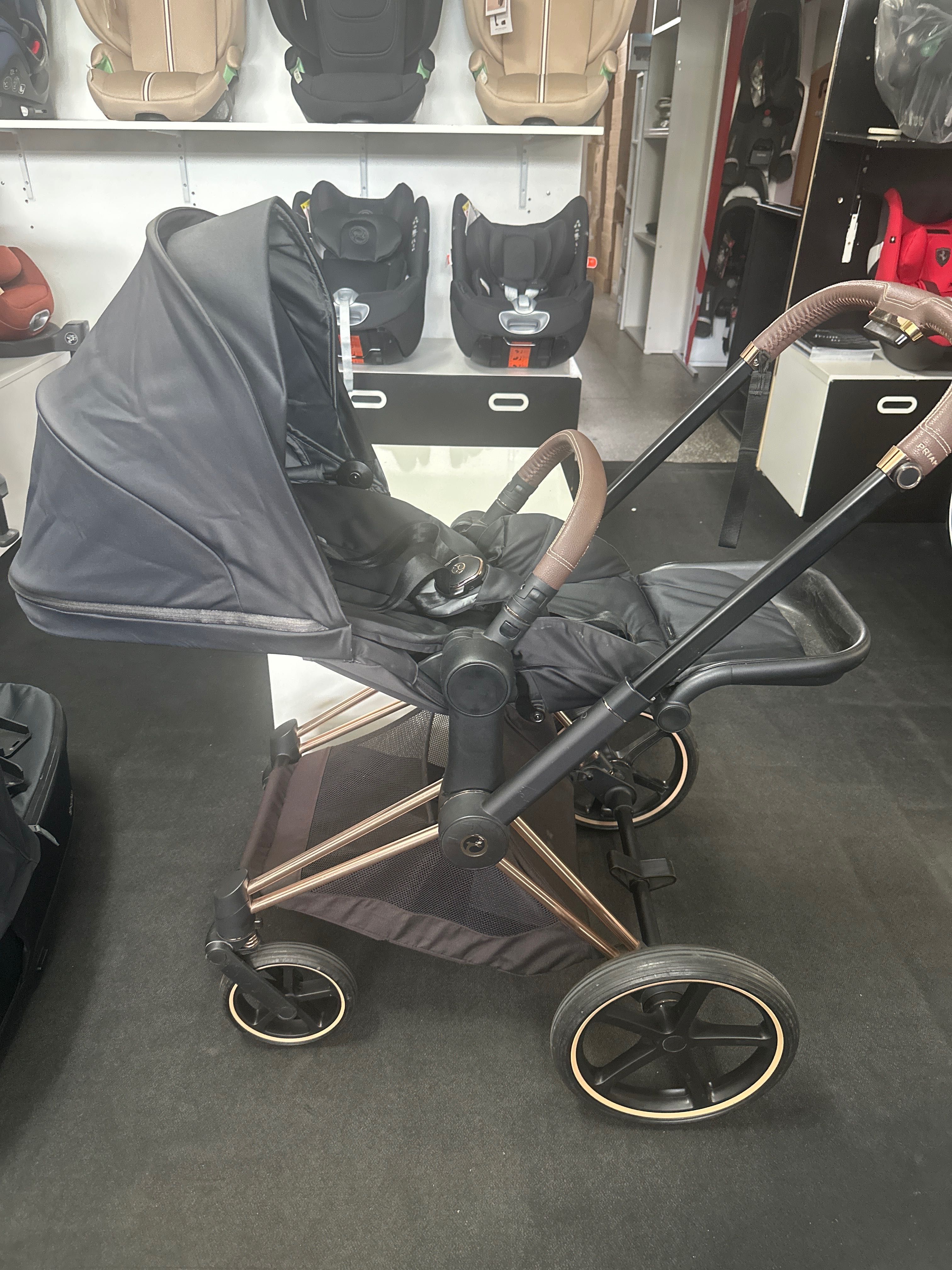 Cybex Priam Rama Rose gold  4.0 wózek 3w1 z dodatkami Gwarancji