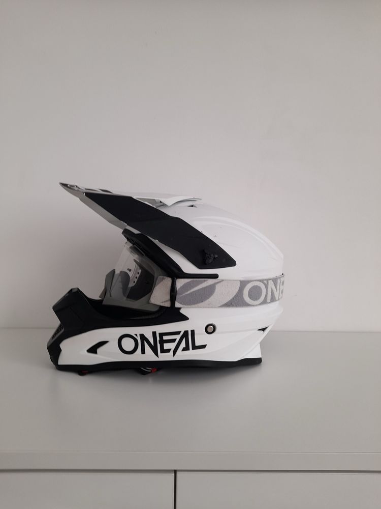 Kask oneal z goglami