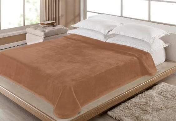 Cobertores em veludo