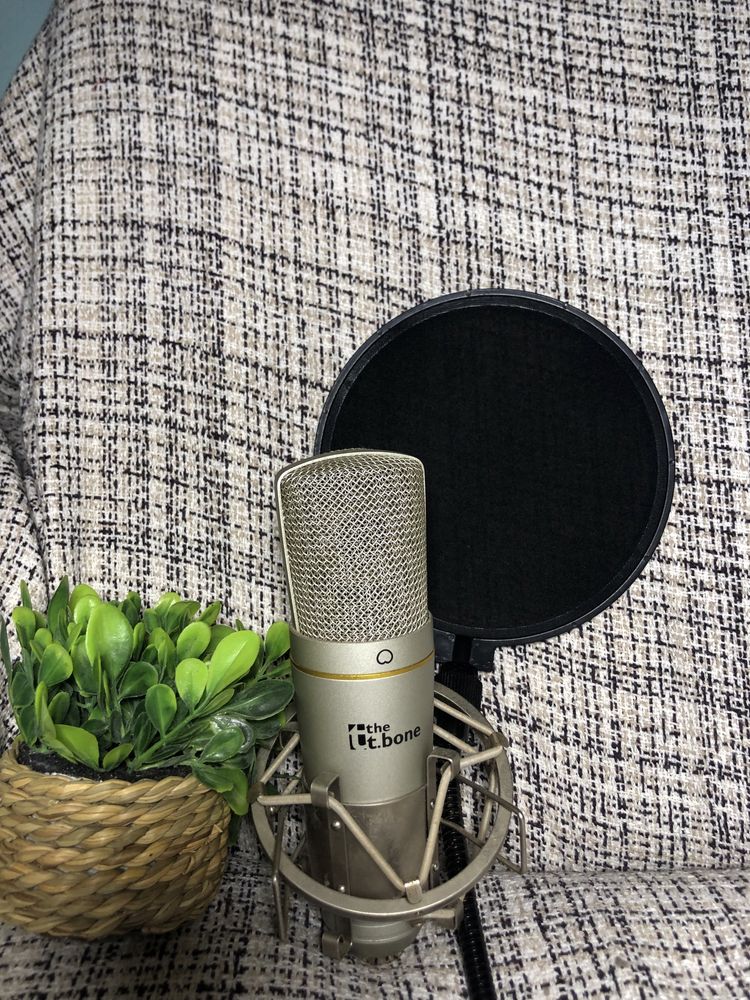 Microfone t.bone SC 440 USB - com pop filter