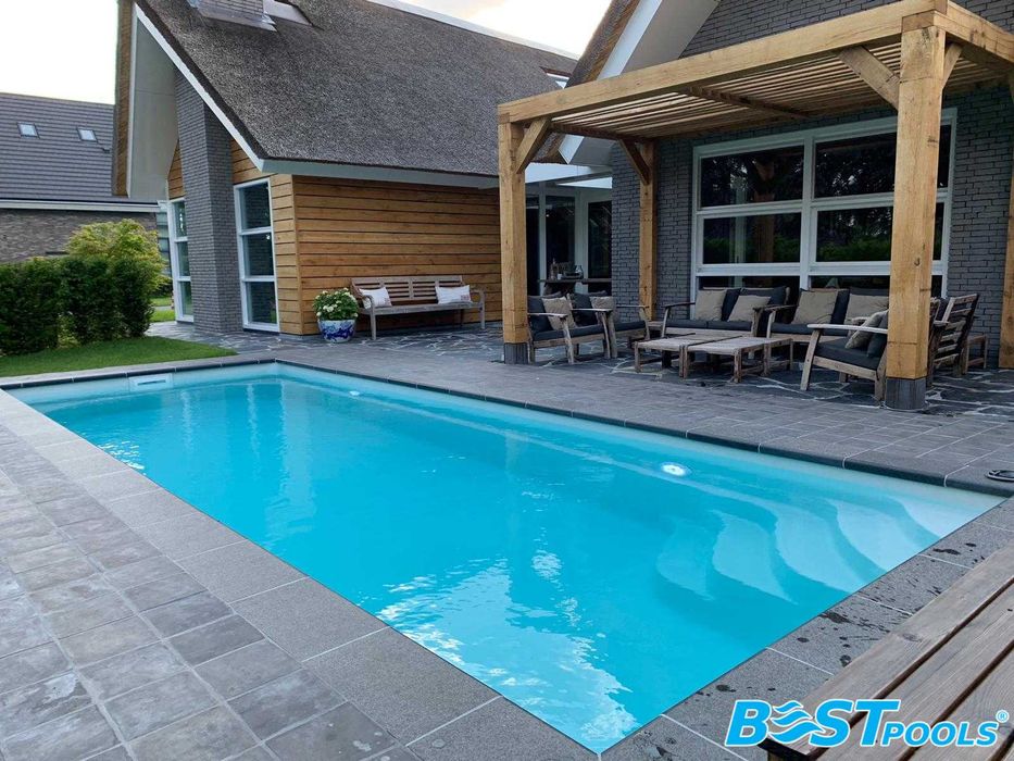 Basen ogrodowy IBIZA 6.0x3.2x1.55 z izolacją - PRODUCENT Bestpools