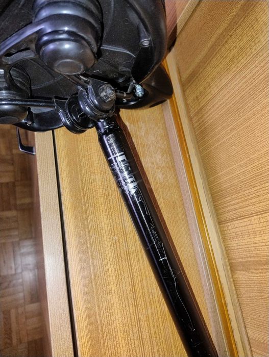 UNO sztyca rowerowa Ultralight aluminiowa MTB (28,6 mm x 350 mm)